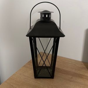 Black Metal Lantern